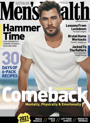 Chris Hemsworth - Men&#039;s Health Australia March 2021