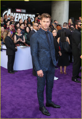 Chris Hemsworth - Avengers Endgame World Premiere in LA 02/22/2019