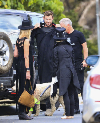 Chris Hemsworth - Byron Bay, Australia 10/31/2019