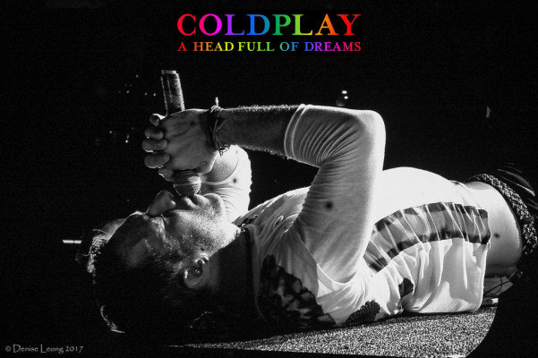 Chris Martin at Singapore 04/01/2017