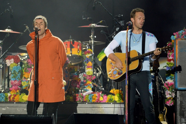 Chris Martin at One Love Manchester 06/04/2017