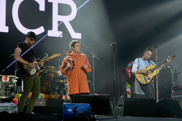 Chris Martin at One Love Manchester 06/04/2017