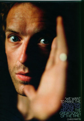 Chris Martin for Q Magazine 2008