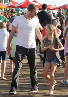 Chris Martin in Santa Monica 06/08/2014