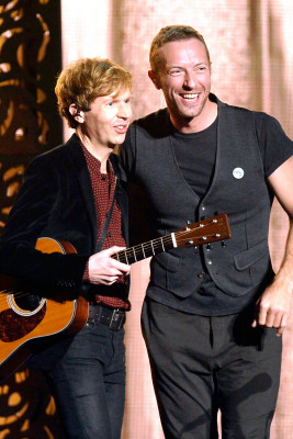 Chris Martin - 57th Annual Grammy Awards in Los Angeles 02/09/2015