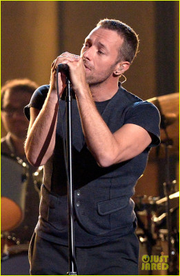 Chris Martin - 57th Annual Grammy Awards in Los Angeles 02/09/2015