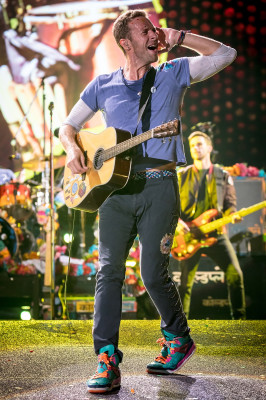 Chris Martin in Melbourne, Australia 12/09/2016