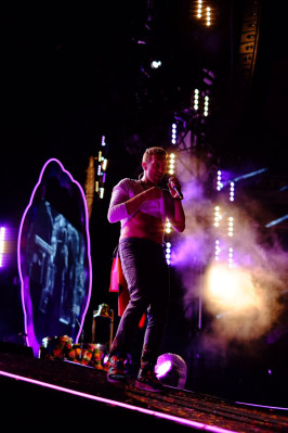 Chris Martin in Melbourne 12/10/2016