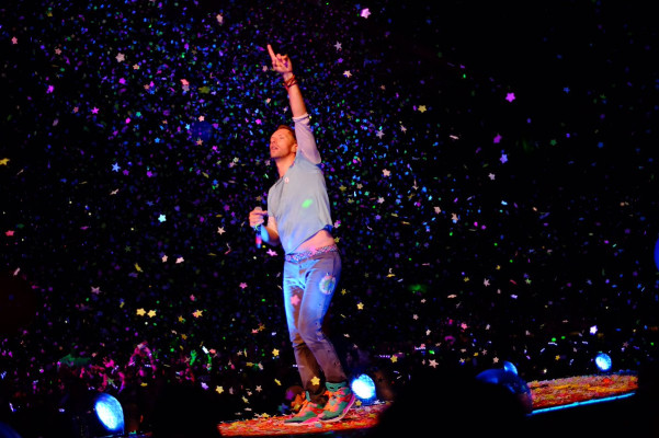 Chris Martin in Melbourne 12/10/2016