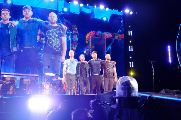 Chris Martin in Melbourne 12/10/2016