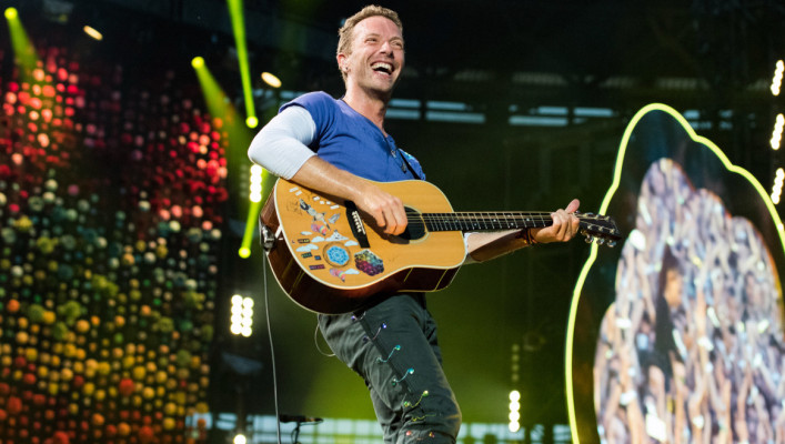 Chris Martin in Vienna, June 2017