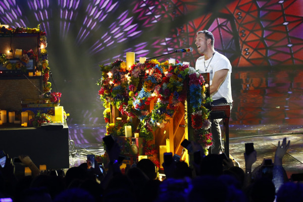 Chris Martin at NRJ Music Awards 2016 in Cannes