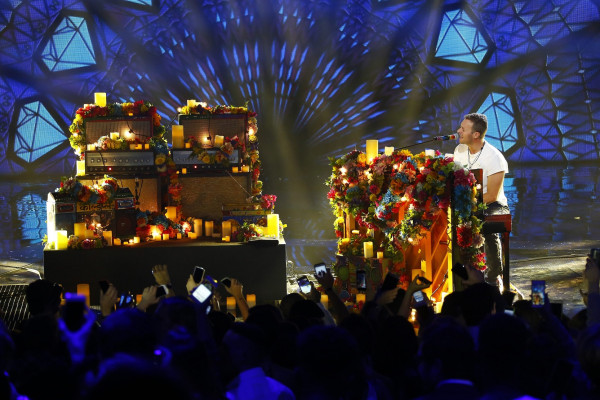 Chris Martin at NRJ Music Awards 2016 in Cannes