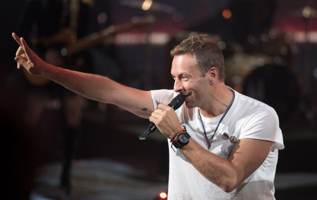 Chris Martin at NRJ Music Awards 2016 in Cannes