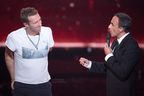 Chris Martin at NRJ Music Awards 2016 in Cannes