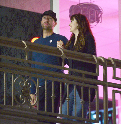 Chris Martin - Leaving Sushi Park Restaurant in Los Angeles 11/13/2018