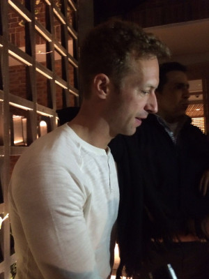 Chris Martin in Bogota, Colombia 04/13/2016