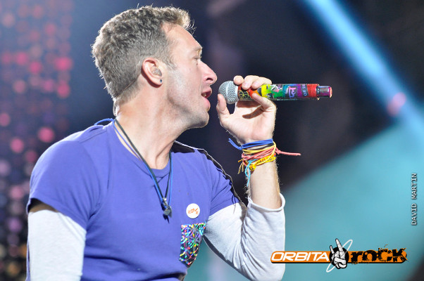 Chris Martin in Bogota, Colombia 04/13/2016
