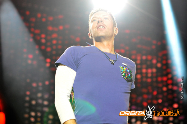 Chris Martin in Bogota, Colombia 04/13/2016