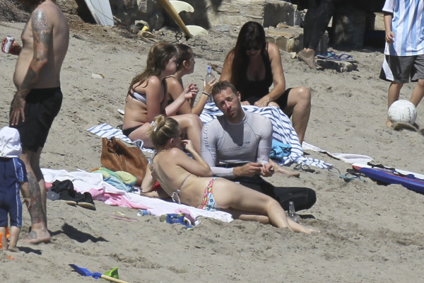 Chris Martin in Los Angeles 03/14/2015