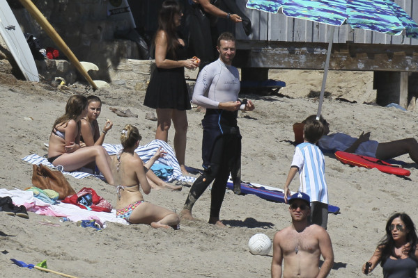 Chris Martin in Los Angeles 03/14/2015