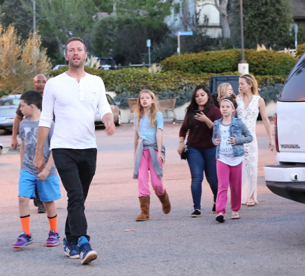 Chris Martin in Los Angeles 03/14/2015