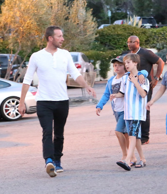 Chris Martin in Los Angeles 03/14/2015