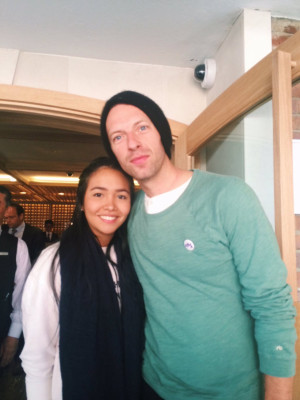Chris Martin in Colombia 04/14/2016