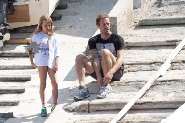Chris Martin in Mallorca 07/14/2013
