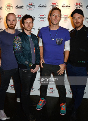Chris Martin - NME Awards 02/17/2016