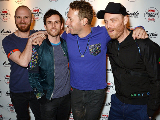 Chris Martin - NME Awards 02/17/2016