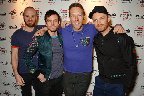Chris Martin - NME Awards 02/17/2016