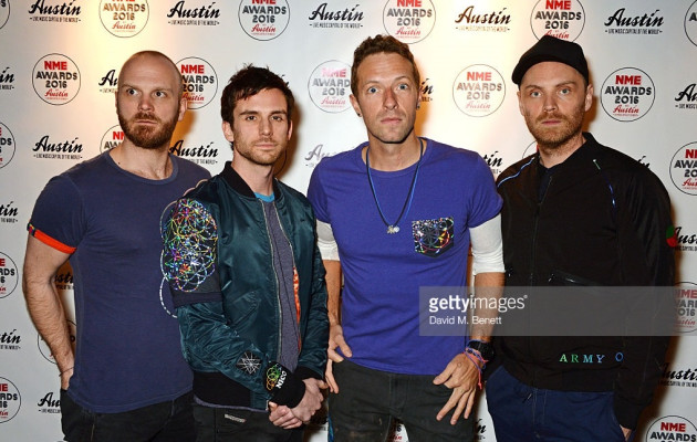 Chris Martin - NME Awards 02/17/2016