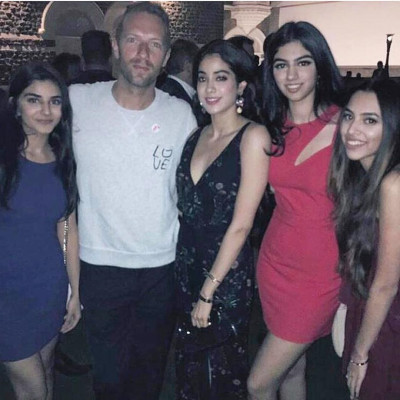 Chris Martin in Mumbai 11/17/2016