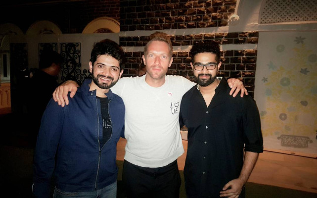 Chris Martin in Mumbai 11/17/2016