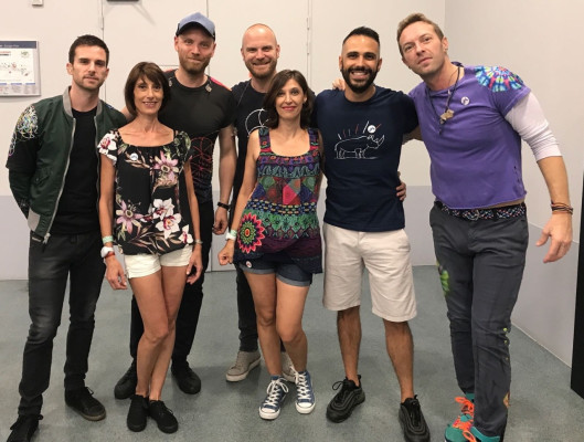 Chris Martin in Paris 07/18/2017