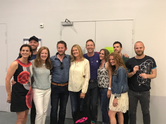Chris Martin in Paris 07/18/2017