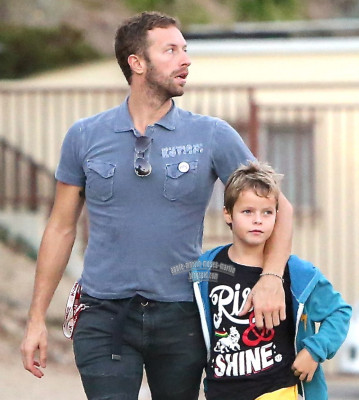 Chris Martin in Malibu 10/18/2014