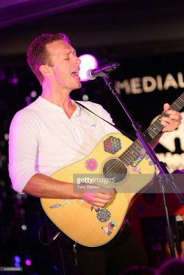 Chris Martin - iHeartMedia &amp; MediaLink Dinner at Cannes Lions Festival 06/21/16