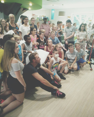 Chris Martin in Brussels 21-22 June 2017