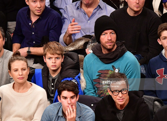 Chris Martin - Nets vs. Warriors game in Brooklyn 12/22/2016