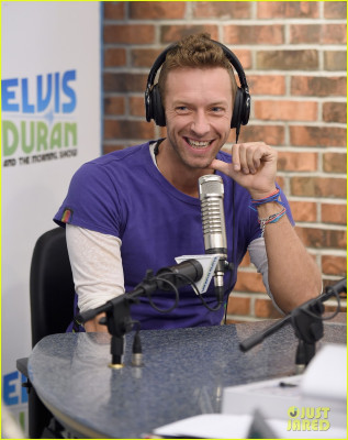 Chris Martin - Elvis Duran and the Morning Show in New York 11/24/2015