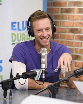 Chris Martin - Elvis Duran and the Morning Show in New York 11/24/2015