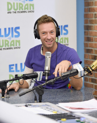 Chris Martin - Elvis Duran and the Morning Show in New York 11/24/2015