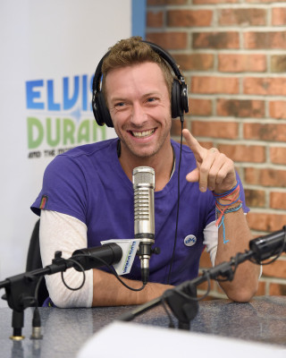 Chris Martin - Elvis Duran and the Morning Show in New York 11/24/2015
