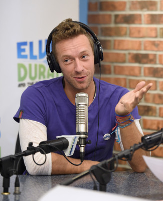 Chris Martin - Elvis Duran and the Morning Show in New York 11/24/2015