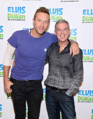 Chris Martin - Elvis Duran and the Morning Show in New York 11/24/2015