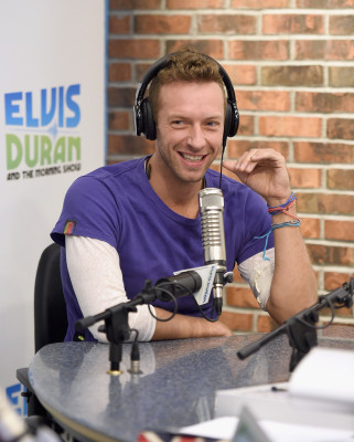 Chris Martin - Elvis Duran and the Morning Show in New York 11/24/2015