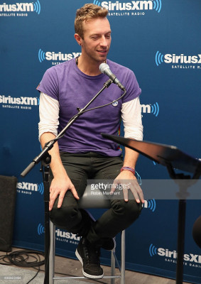 Chris Martin - SiriusXM Studios in New York 11/24/2015