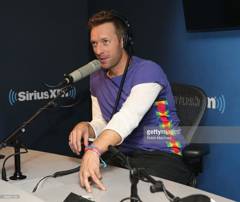 Chris Martin - SiriusXM Studios in New York 11/24/2015